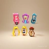 Six optional key chain accessories in the shape of a cute girl figurine, keychain pendant, perfume bottle and chili pepper Application Scenario